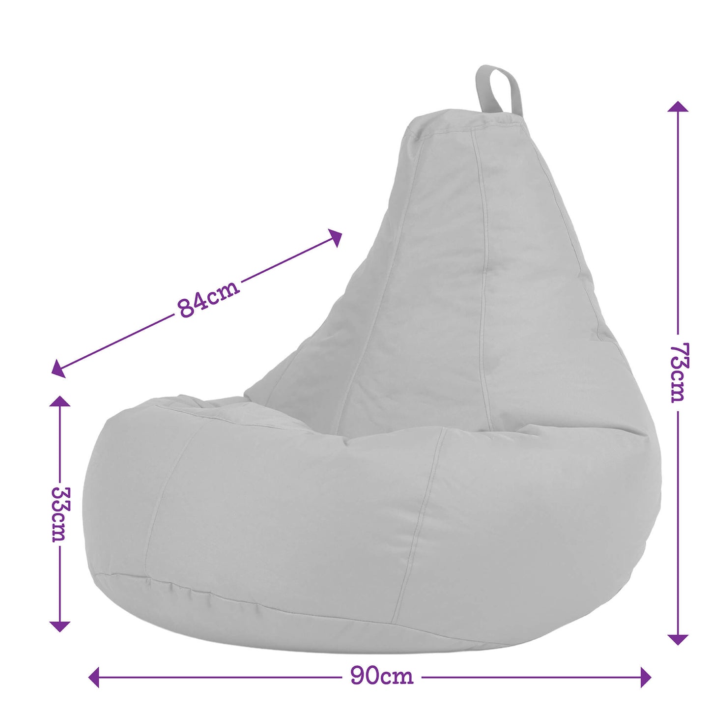 Middle & Secondary School Recliner Bean Bag