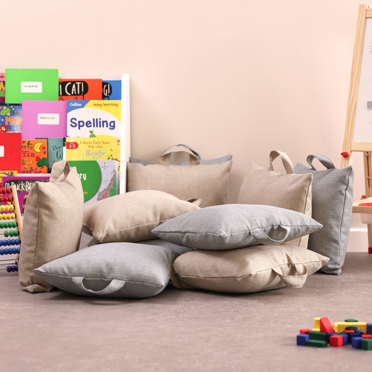 Neutral Classroom Grab & Go Cushion set