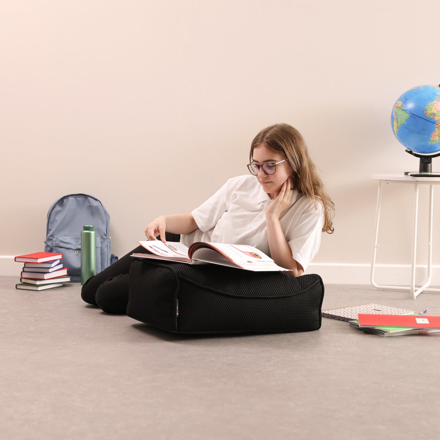 Study Footstool Bean Bag