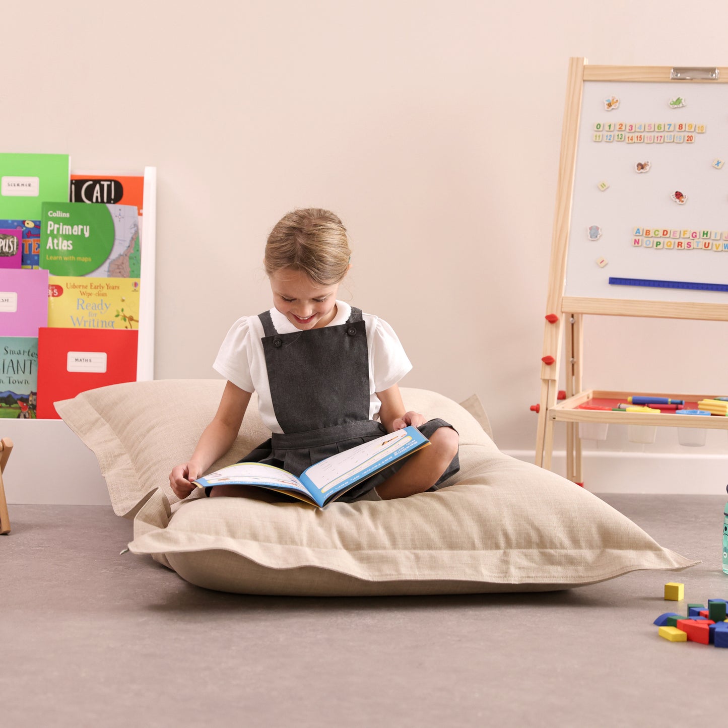 Early Years & Primary School Woven Giant Floor Cushion Bean Bag