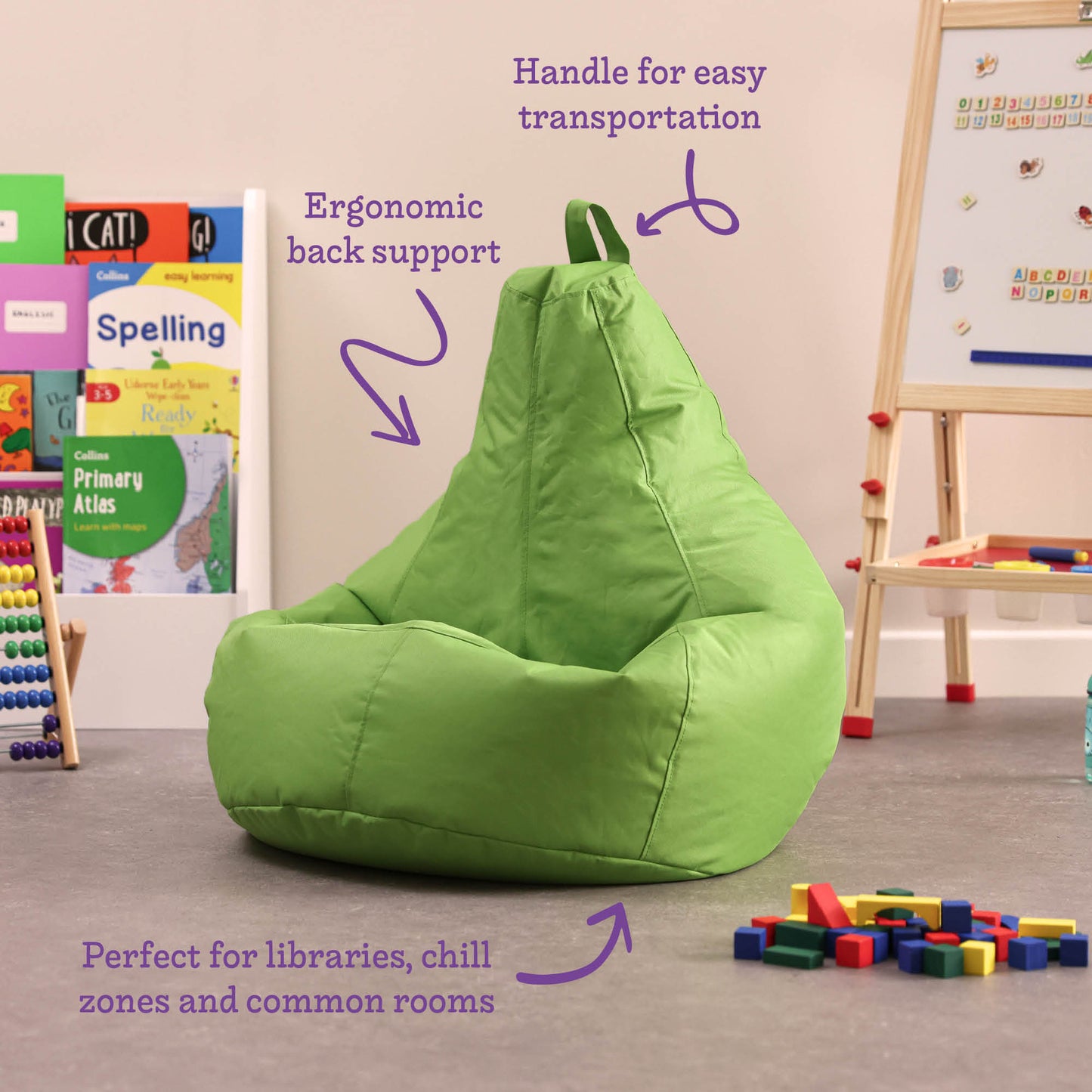Early Years & Primary School Recliner Bean Bag
