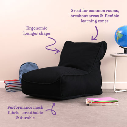 Middle & Secondary School Study Lounger Bean Bag